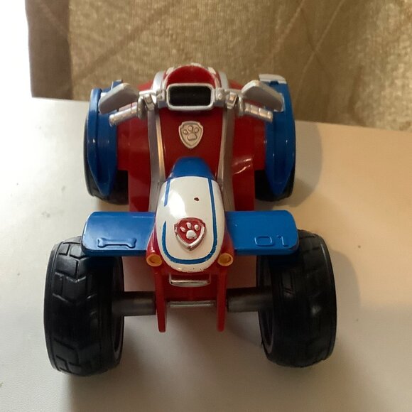 Paw Patrol Ryders Rescue ATV Toy Vehicle Blue Red All Terrain 4.5" - Picture 4 of 7